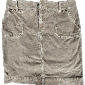 SONOMA LIFE STYLE CORDUROY SKIRT-028071